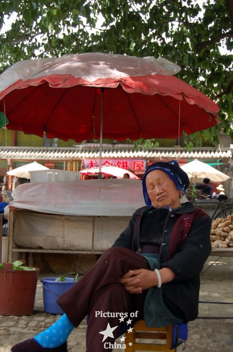 Rest at the market
