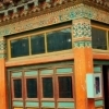 Veranda in a monastery, Zhongdian (Yunnan)