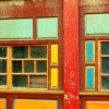 Window on a courtyard, Zhongdian (Yunnan)