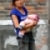 Young girl and child, Zhao Xing (Guizhou)
