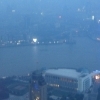 Shanghai : Pudong in the fog