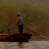 Baiyangdian : The fishmann on his boat