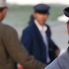 The merchant at the lake, Kashgar (Xinjiang)