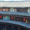 Lantern in a tulou, Yongding (Fujian)